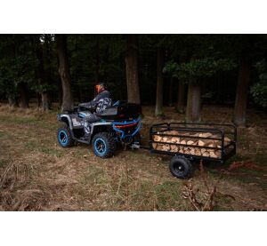 SHARK ATV TRAILER GARDEN 400 BLACK