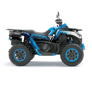 GRAPHIC STICKER KIT for Segway Snarler AT6-L blue