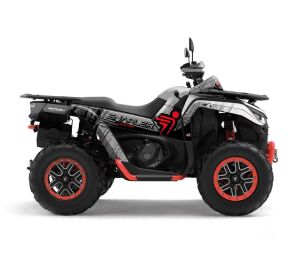 GRAPHIC STICKER KIT for Segway Snarler AT6-L grey