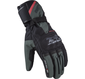 LS2 SNOW MAN GLOVES BLACK GREEN