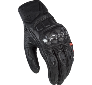 LS2 SPARK MAN GLOVES BLACK