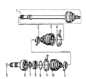 SHAFT HALF B (TWO SPLIEN) Ver.24