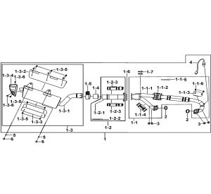 MUFFLER ASSY.(FOR EURO 5)