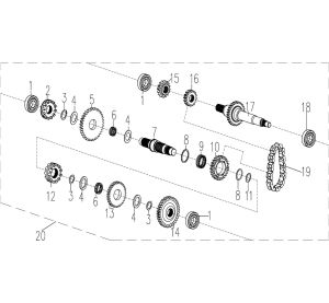 MAIN TRANSMISSION ASSEMBLY