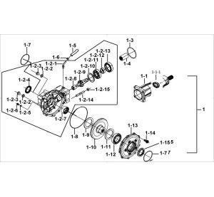REAR DIFFERENTIAL ASSY.