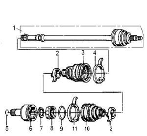 SHAFT HALF A (ONE SPLIEN) Ver.24
