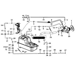 FUEL TANK ATTACHMENT
