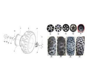 WHEEL FRONT (T3 EFI)