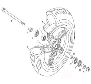 FRONT WHEEL