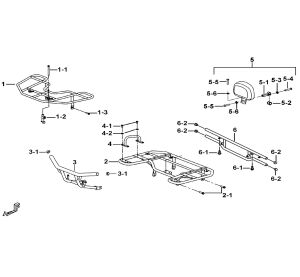 CARRIER(STEEL)、BUMPER (OPTION)