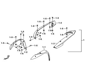 FENDER SIDE RAIL ASSY.(OPTION)
