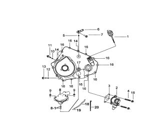 L CRANK CASE COVER(2)