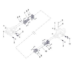 FRONT AND REAR KNUCKLE ASSY