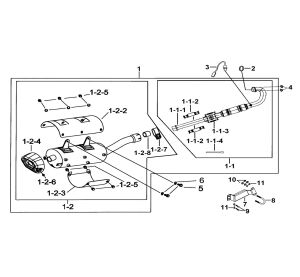 MUFFLER ASSY. (FOR EURO 5)