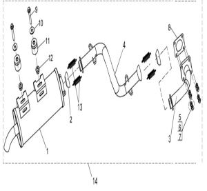 EXHAUST ASSEMBLY Ver.24