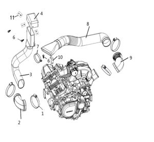 CVT AIR SHROUD
