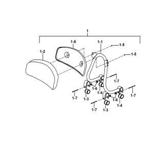 SEAT ASSY., BACK(OPTION)