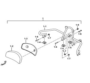 ARM REST SEAT BACK CUSHION
