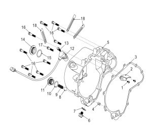 RIGHT CRANKCASE COVER