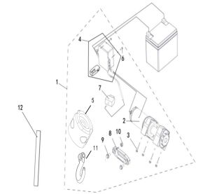 WINCH (EMERGENCY STOP FUNCTION)
