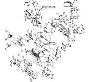 BUMPER AND RACK (EFI T3, HOMOLOGATED)
