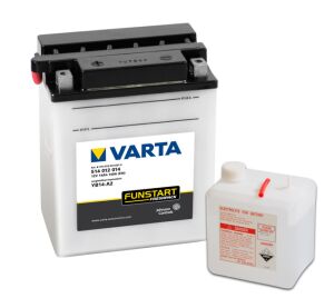 Varta 12V/14Ah moto (YB14-A2)  Freshpack