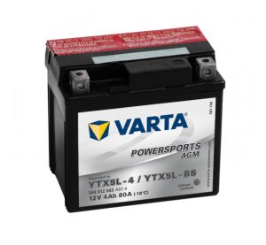 Varta 12V/4Ah moto LF, YTX5L-4/YTX5L-BS Access DRR, TGB Bullet