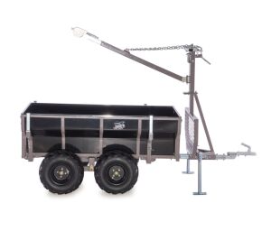 SHARK ATV TRAILER WOOD 1500 BLACK