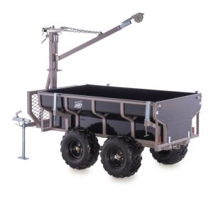 SHARK ATV TRAILER WOOD 1500 BLACK