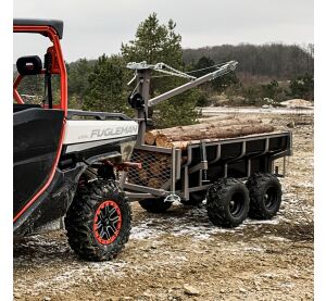 SHARK ATV TRAILER WOOD 1500 BLACK