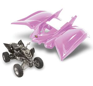 YAM YFZ450 REAR FENDER PINK