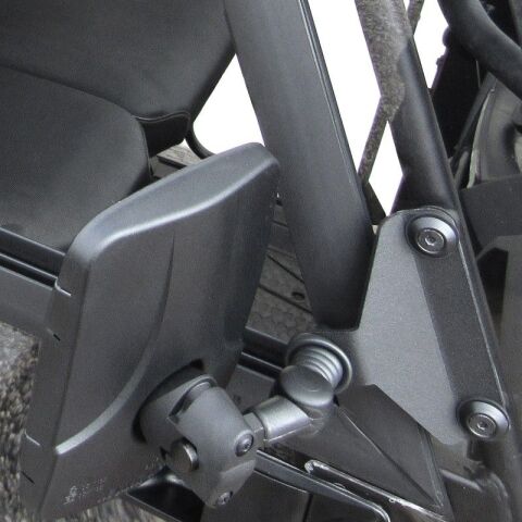 UTV, panoramic mirror assembly SMATNORD with holder