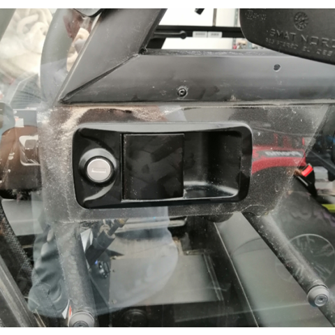 Zámek WA vnější zapuštěný