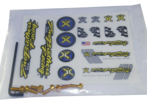 TBR Endcap Bolt Kit GOLD