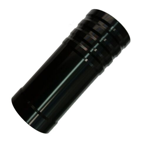 Reservoir: (T) (1.834 Bore, 4.000 TLG) Al 6061, Black Ano III, Threaded ID, Multi step CD,