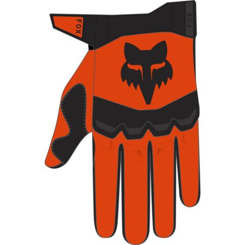 FOX Dirtpaw Glove - M, Fluo Orange MX24
