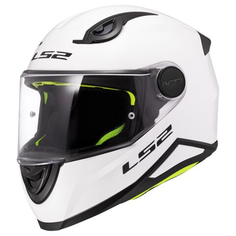 LS2 FF812 KID SOLID WHITE M