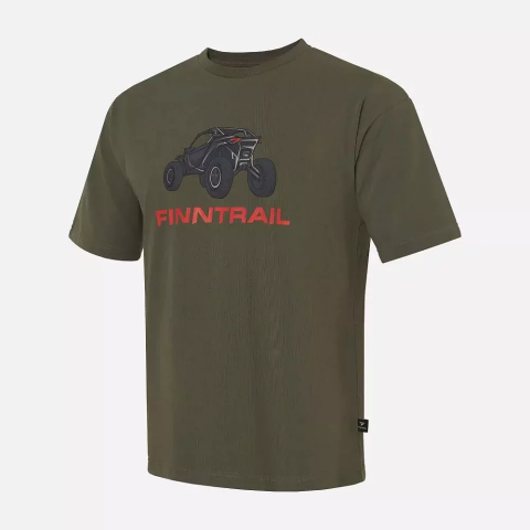 Finntrail T-shirt Buggy Khaki XL