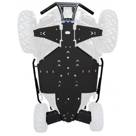 XRW PROT.CENTRAL  PHD SKID PLATE - POLARIS RZR 900 S 2015