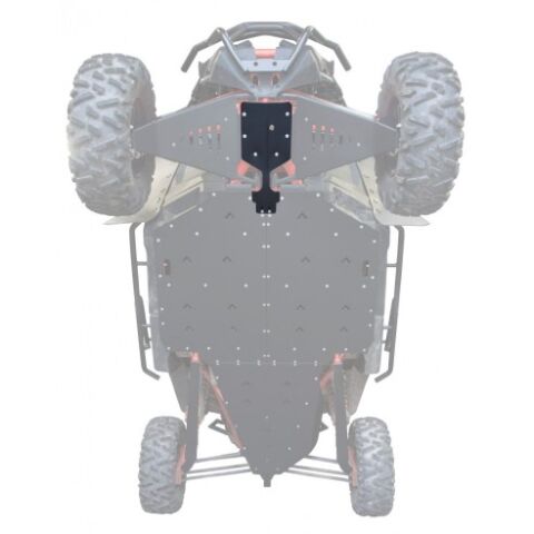 XRW FRONT DIFF SKID PLATE PHD - CAN-AM MAVERICK X3 XRS