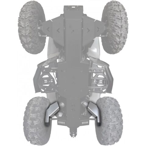 XRW REAR A-ARM GUARDS ALU - RENEGADE 650/1000 XXC 2023+