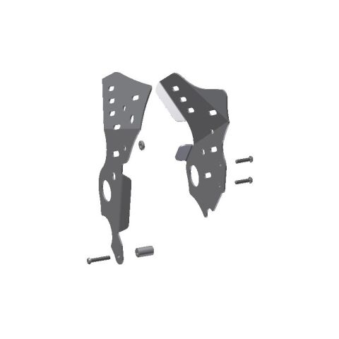 XRW FRAME GUARD Natural - KAWASAKI KFX 450