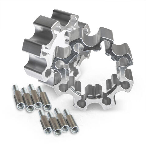 XRW REAR WHEEL SPACERS POLARIS - 45mm Ø115 - Ø110