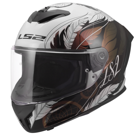 LS2 FF820 RAPID III BOHO WHITE BLACK PINK M