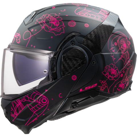 LS2 FF910 ADVANT II SOPHIA BLACK PINK M