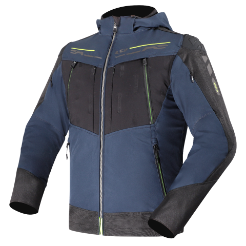 LS2 ZIRCONIUM EVO MAN JACKET BLUE BLACK YELLOW