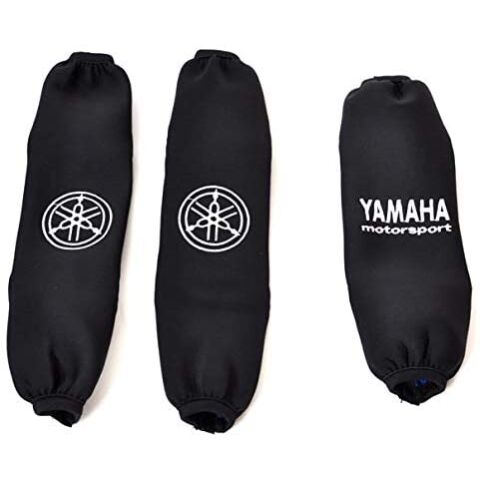 XRW SHOCK COVER BLACK NEOPRENE - YAMAHA YFM 700 R