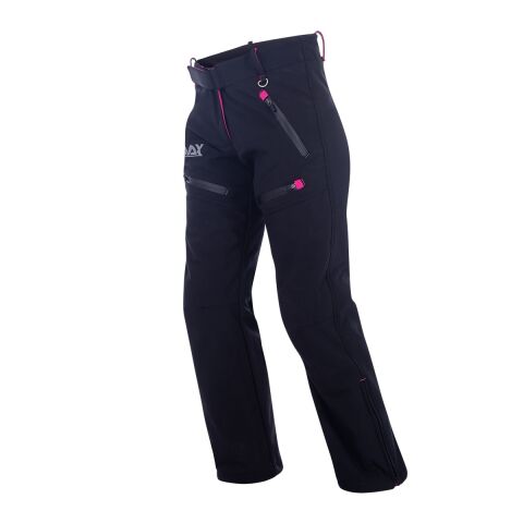 DAX LADY SoftShell pants with protectors