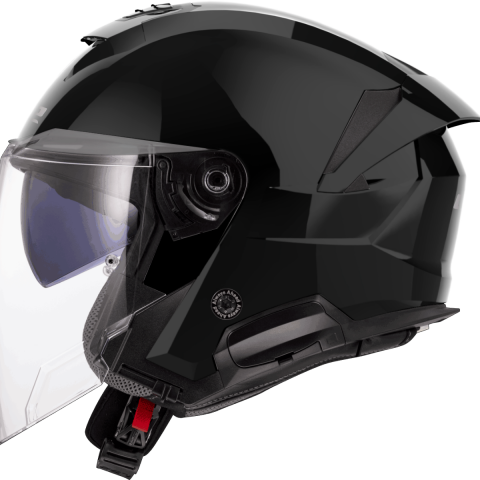 LS2 OF618 VERSO II SOLID GLOSS BLACK