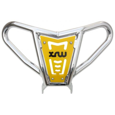 XRW FRONT BUMPER X17 POLISHED PHD YELLOW - KYMCO MAXXER 300